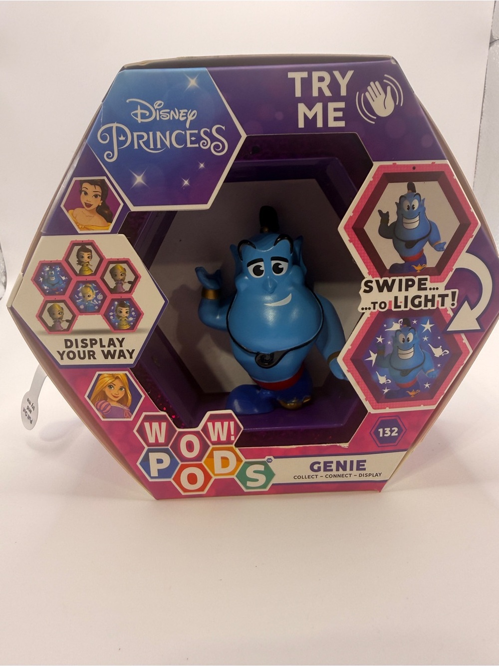 WOW Pods Disney Aladdin Genie Swipe to Light Connect Figure Collectible